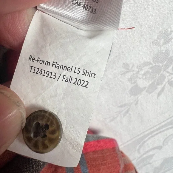 TOAD & CO Flannel Shirt Women's Small Long Sleeve Button Up Plaid Casual Outdoor - Picture 10 of 10